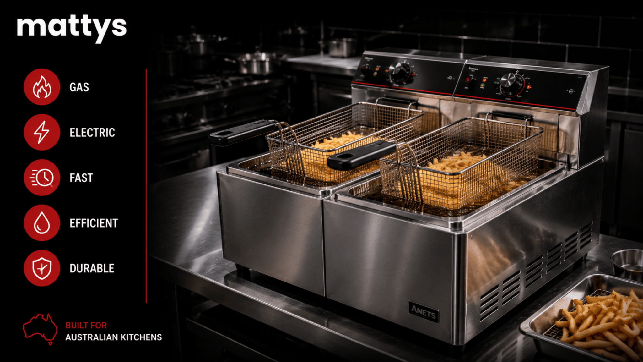 Commercial Deep Fryers: The Complete Australian Buyer's Guide (2026) Mattys