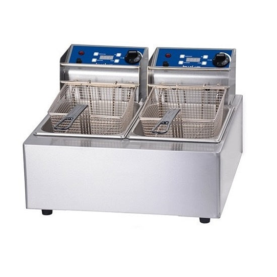 Birko Fryer 1001002 Double 5L - 2x10 amp Mattys