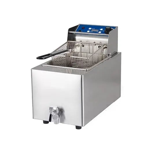 Bench Top Fryers Birko Fryer 1001003 - Single 8L - with Tap Mattys