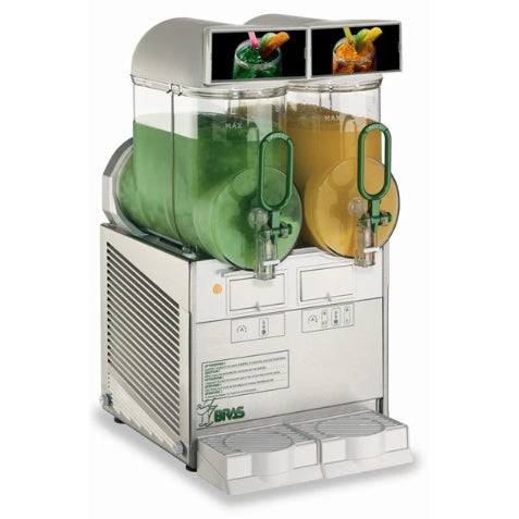 BRAS FBM 2 White Slushie Machine Mattys