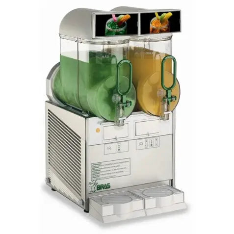 BRAS FBM 2 White Slushie Machine Mattys