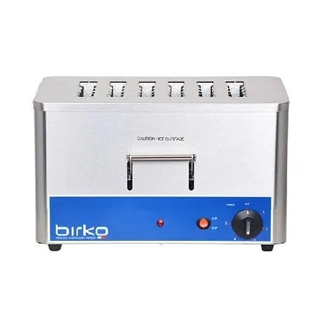 Benchtop Birko 1003203 Vertical Slot Toaster 6 Slice Mattys