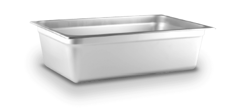 UNOX Stainless Steel Pan (TG150) β an oven tray or grid accessory for commercial ovens, supplied by Matty's.