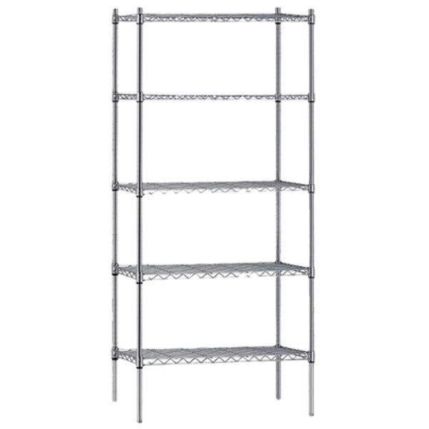 Shelving Atlas 5 Tier Shelving Kit 1830x455 - 18727EPL5 Mattys