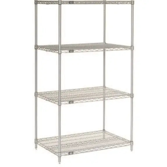 Shelving Atlas 4 Shelf Wire Shelving Kit 535mm Deep - 610mm - 21247EPL Mattys