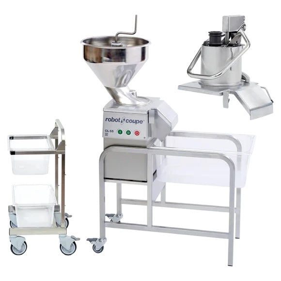 Robot Coupe Vegetable Preparation Machine 1100W 3 Phase CL55 Workstation Single PH