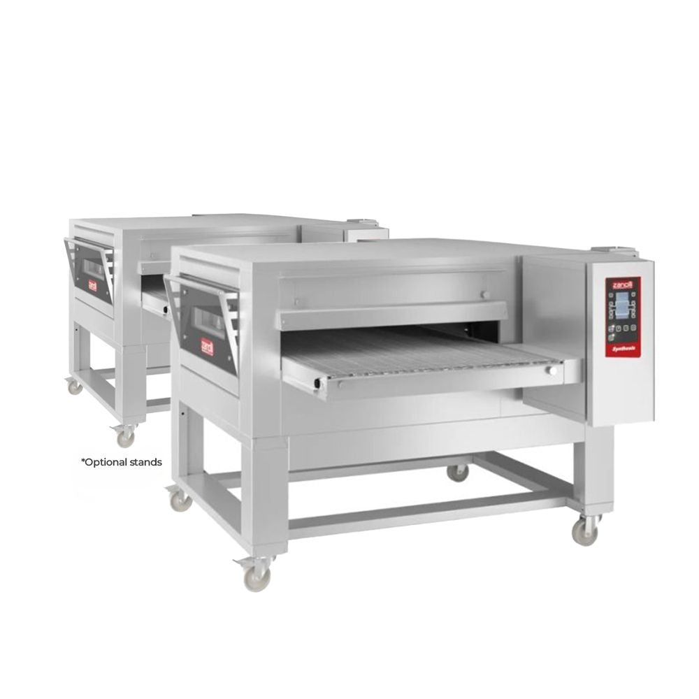 Zanolli Synthesis 2-12-100VE Production Series Double 40-Inch Electric Impingment Conveyor Oven Mattys