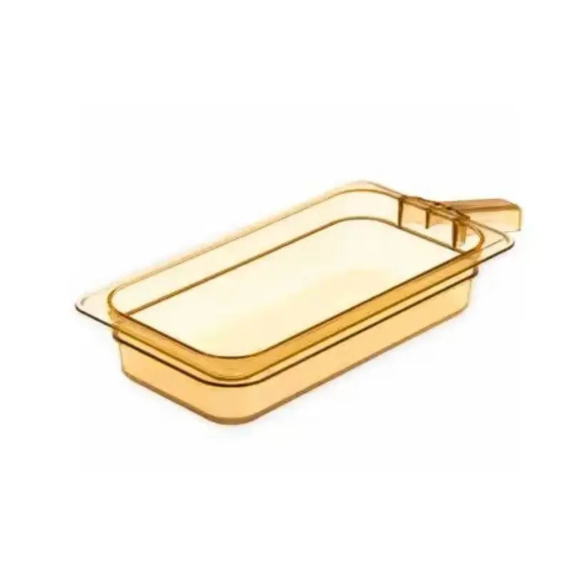 Duke Single Handled Amber Pans, 1/3 size, 64mm - 30860H13 Mattys