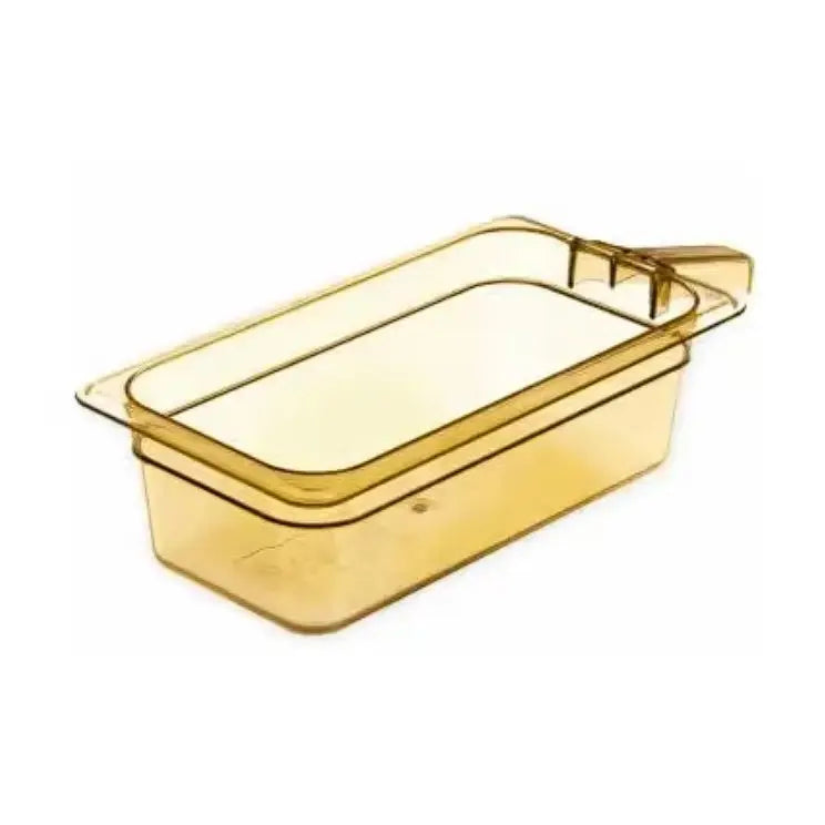 Duke Single Handled Amber Pans, 1/3 size, 102mm - 30861H13 Mattys