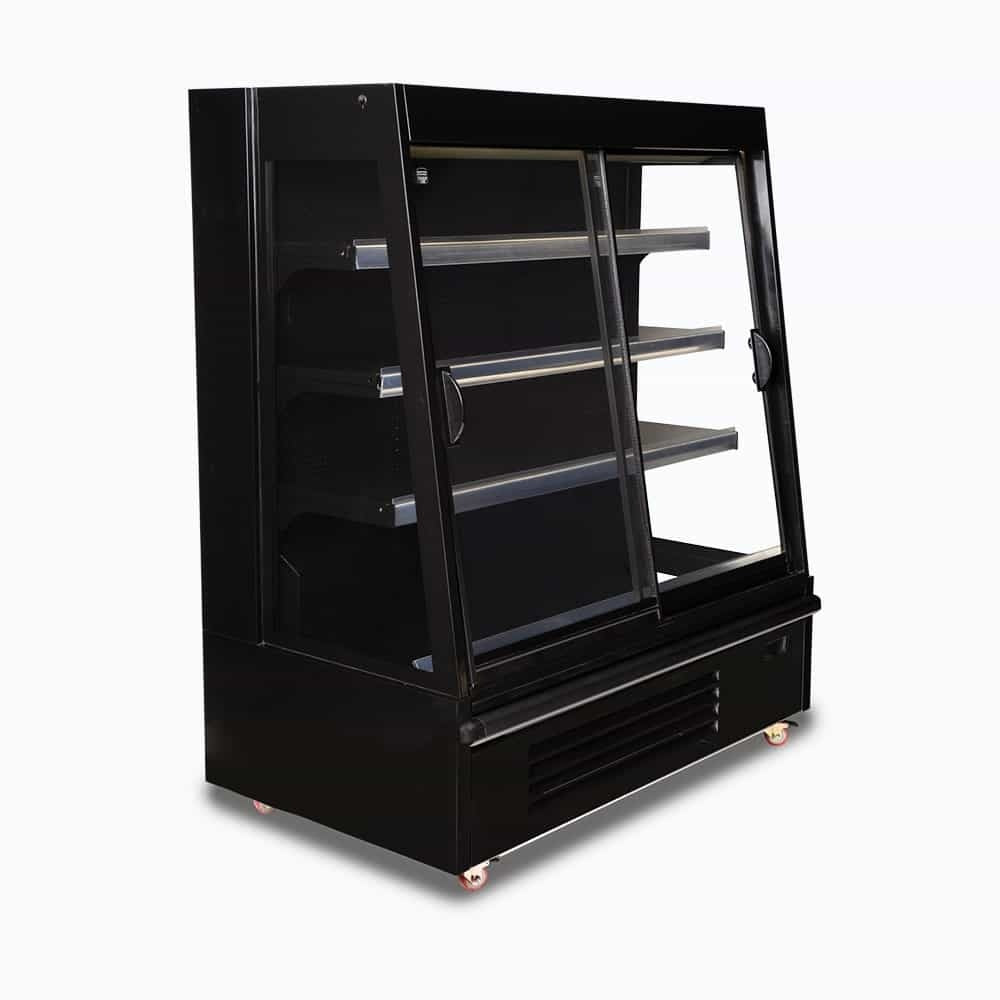 Bromic Semi Vertical Display Fridge - 1250mm - 2 Doors - Sliding 3335645-NR