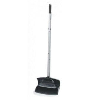 Cleaning Products 36141603 - Duo-Pan Upright Dust Pan & Broom - Black Mattys