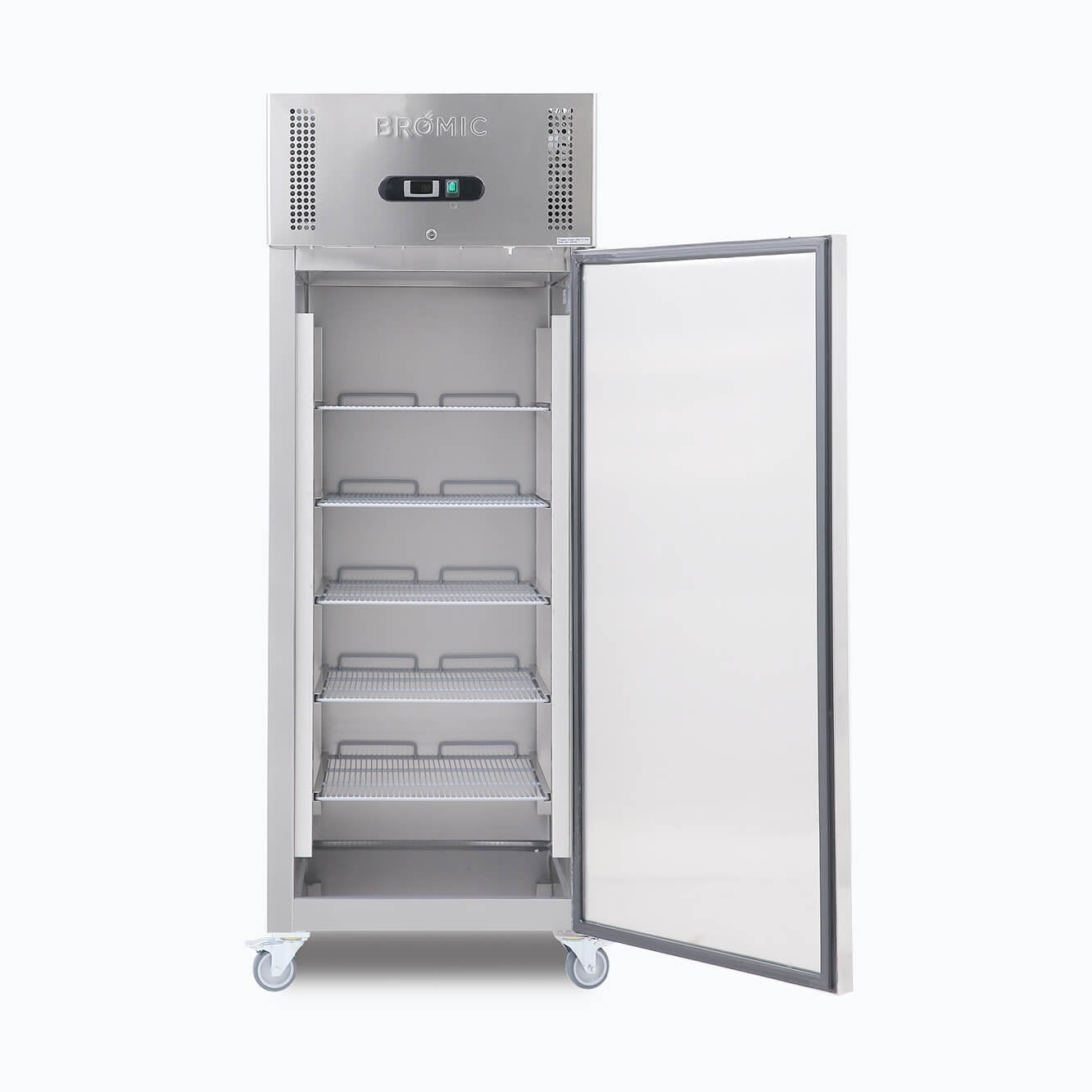 Bromic Upright Fridge - 650L - 1 Door - Stainless Steel 3735161-NR-1