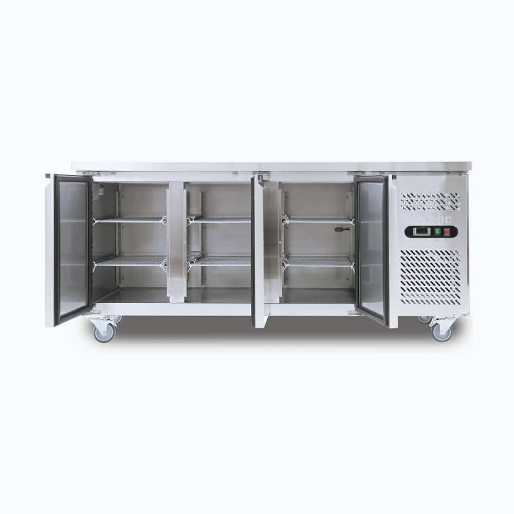 Bromic Under Bench Fridge - 417L - 3 Doors - Stainless Steel 3735206-NR