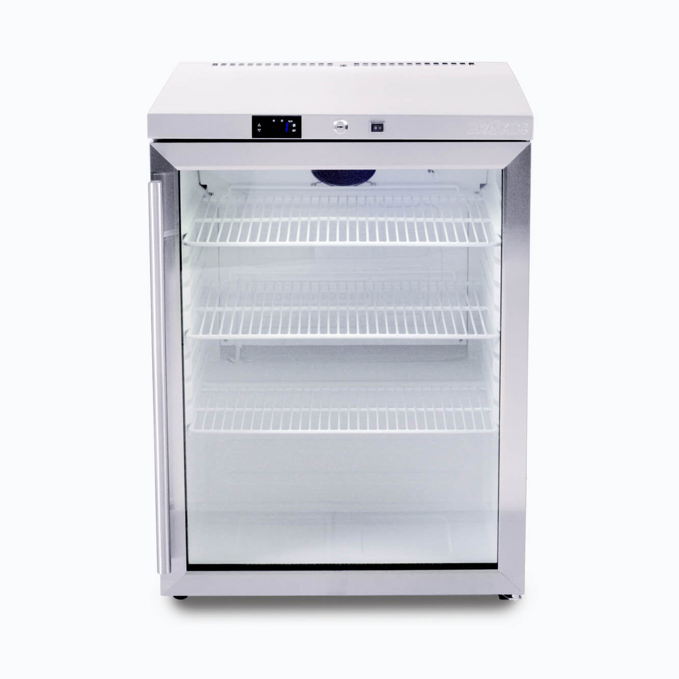 Bromic Under Bench Display Fridge - 138L - 1 Door - Glass 3736255