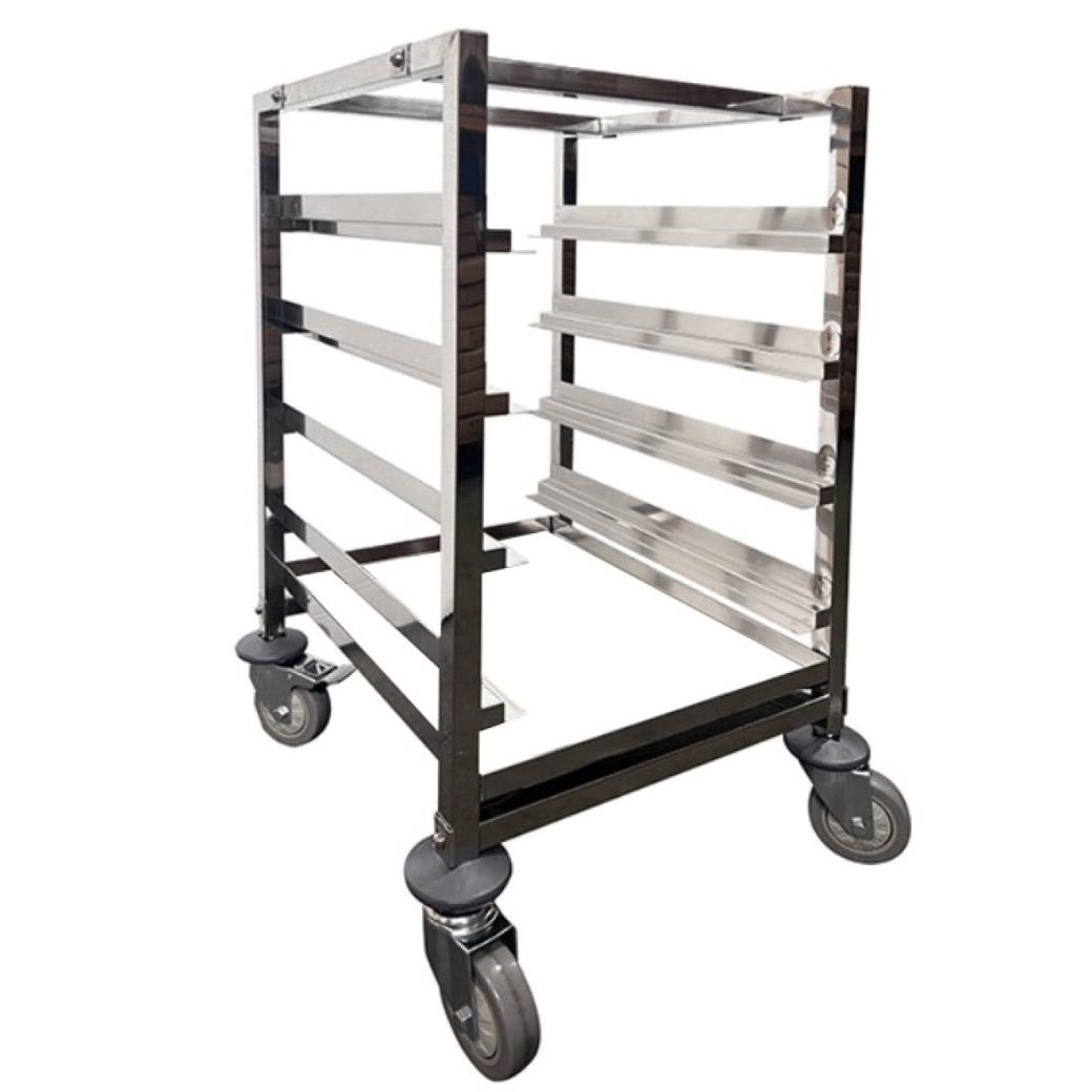 Stainless Steel & Shelving F.E.D Modular System-406227C Dishwasher Basket Trolley 4 Tray - 406227C Mattys