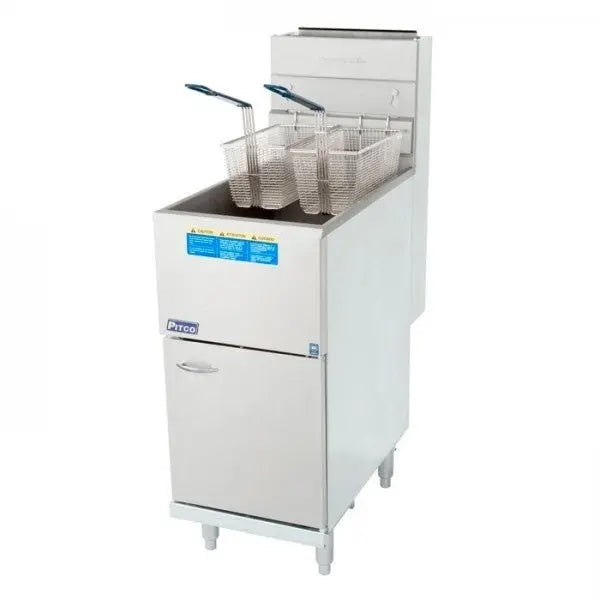 Pitco 45C+S Standard Tube Heated Gas Fryer Mattys