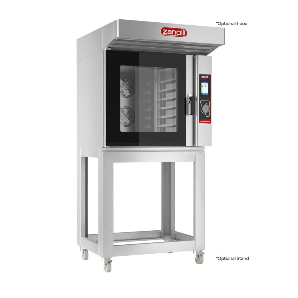 Zanolli Anemos 6E/MC TOUCH Professional Convection Oven with Advanced Touch Controls - 6 Trays (400 x 600) Capacity Mattys
