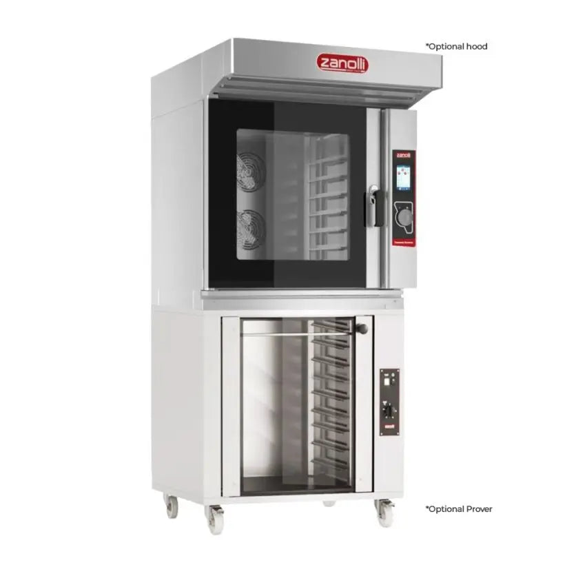Zanolli Anemos 6E/MC TOUCH Professional Convection Oven With Advanced Touch Controls - 6 Trays (400 X 600) Capacity 5FC0403 Mattys