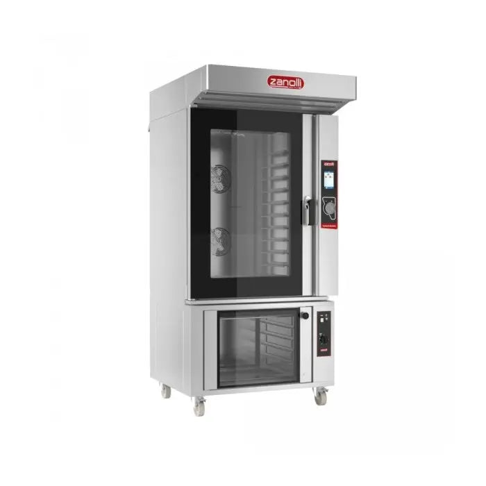 Zanolli Anemos 10E/MC TOUCH Professional Convection Oven With Advanced Touch Controls - 10 Trays (400 X 600) Capacity 5FC0503 Mattys
