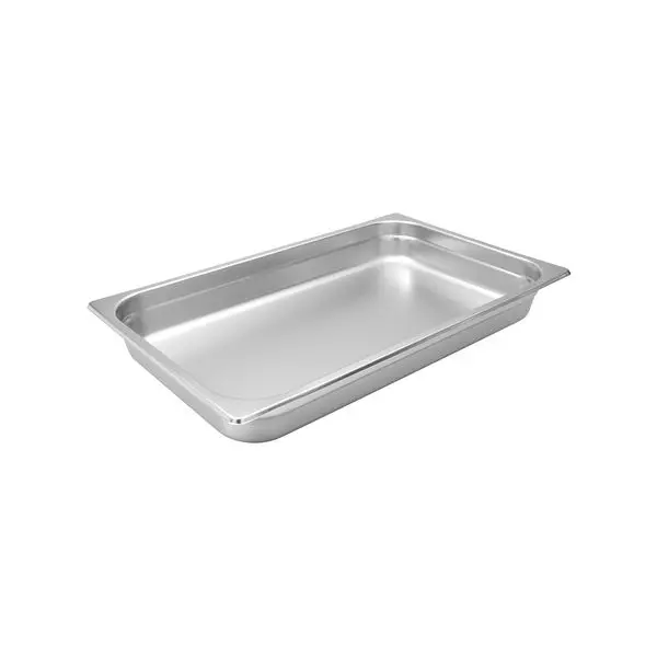 brand-trenton Trenton - 885102 Trenton Anti-Jam Gastronorm Steam Pans 1/1 Size 530x325x65mm / 8.50Lt Stainless Steel Trenton