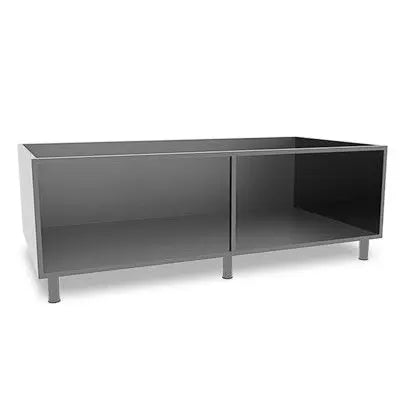 Shelving Baron Stainless Steel Open Cabinet - 1600mm Wide - 90VA160 Mattys