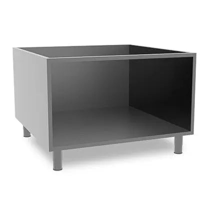 Shelving Baron Stainless Steel Open Cabinet - 800mm Wide - 90VA800 Mattys