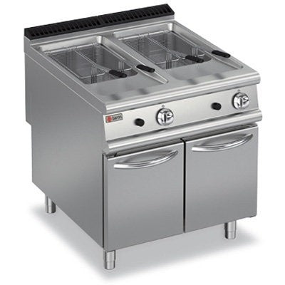 Baron 9FRI/G820 Double Pan Gas Fryer Mattys