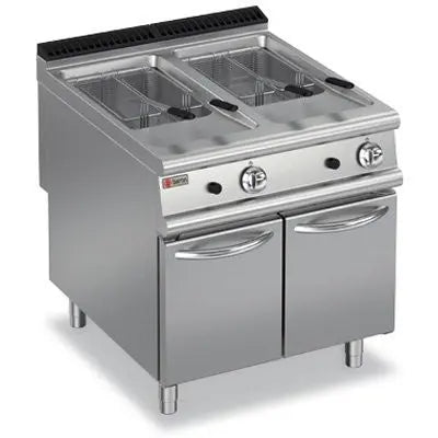 Baron 9FRI/G820 Double Pan Gas Fryer Mattys