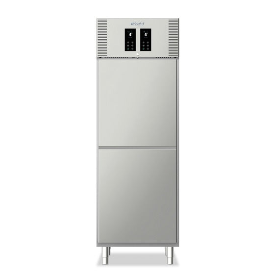 POLARIS A35/35 TNN BT 380L CAPACITY SPLIT SYSTEM REFRIGERATED CABINET | SELF CONTAINED | -2°C TO +8°C | -15°C TO -25°C Mattys