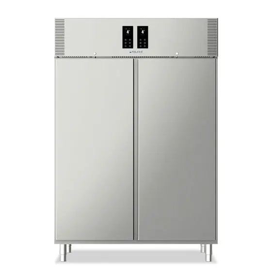 POLARIS A70/70 TNN BT 980L CAPACITY TWO DOOR SPLIT SYSTEM REFRIGERATED CABINET - A70/70 TNN BT Mattys