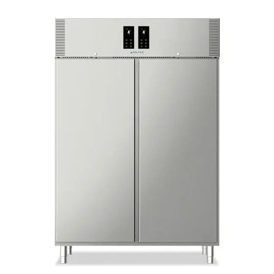 POLARIS A70/70 TNN BT 980L CAPACITY TWO DOOR SPLIT SYSTEM REFRIGERATED CABINET - A70/70 TNN BT Mattys