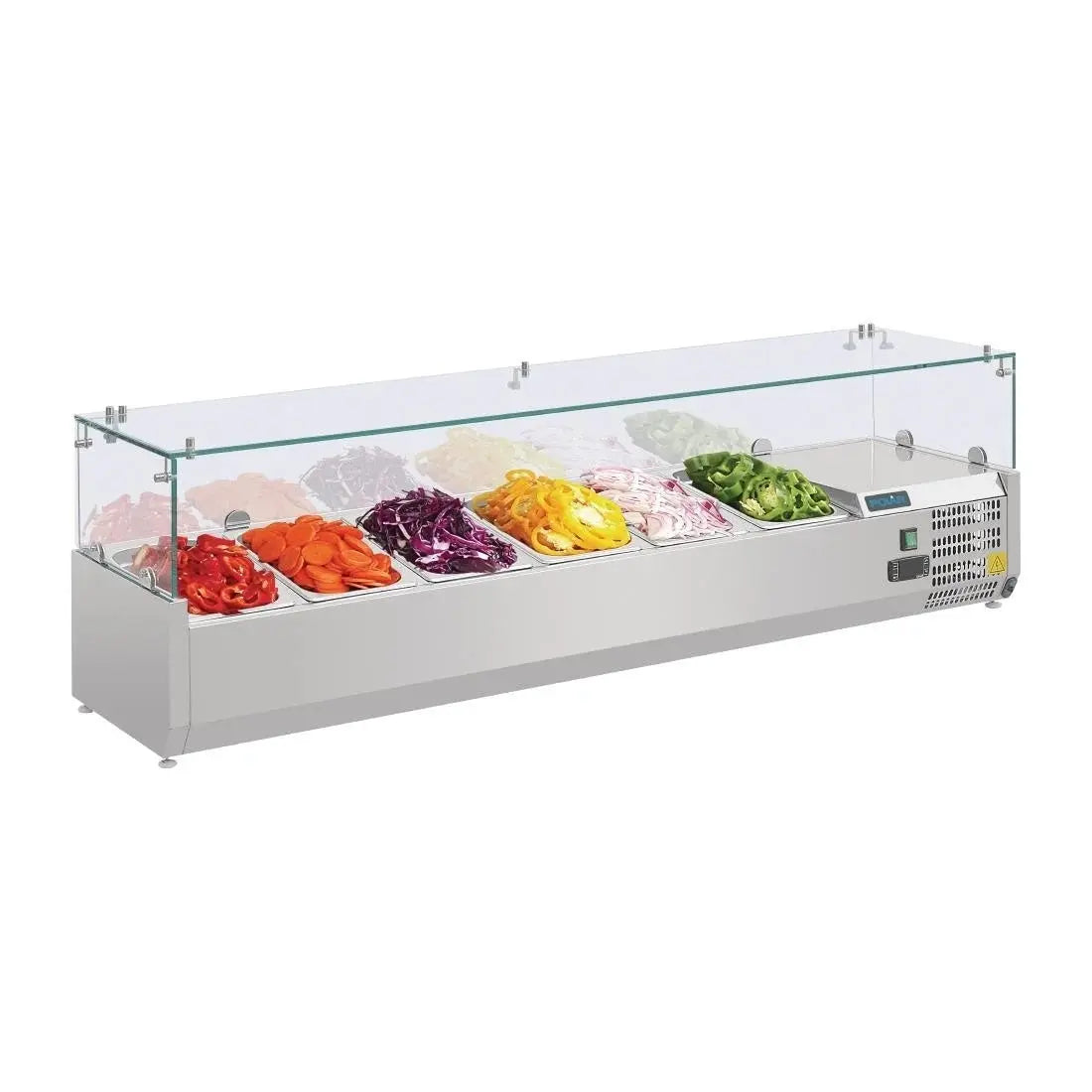Polar G-Series Countertop Prep Fridge 6x 1/4GN AB090-A Mattys
