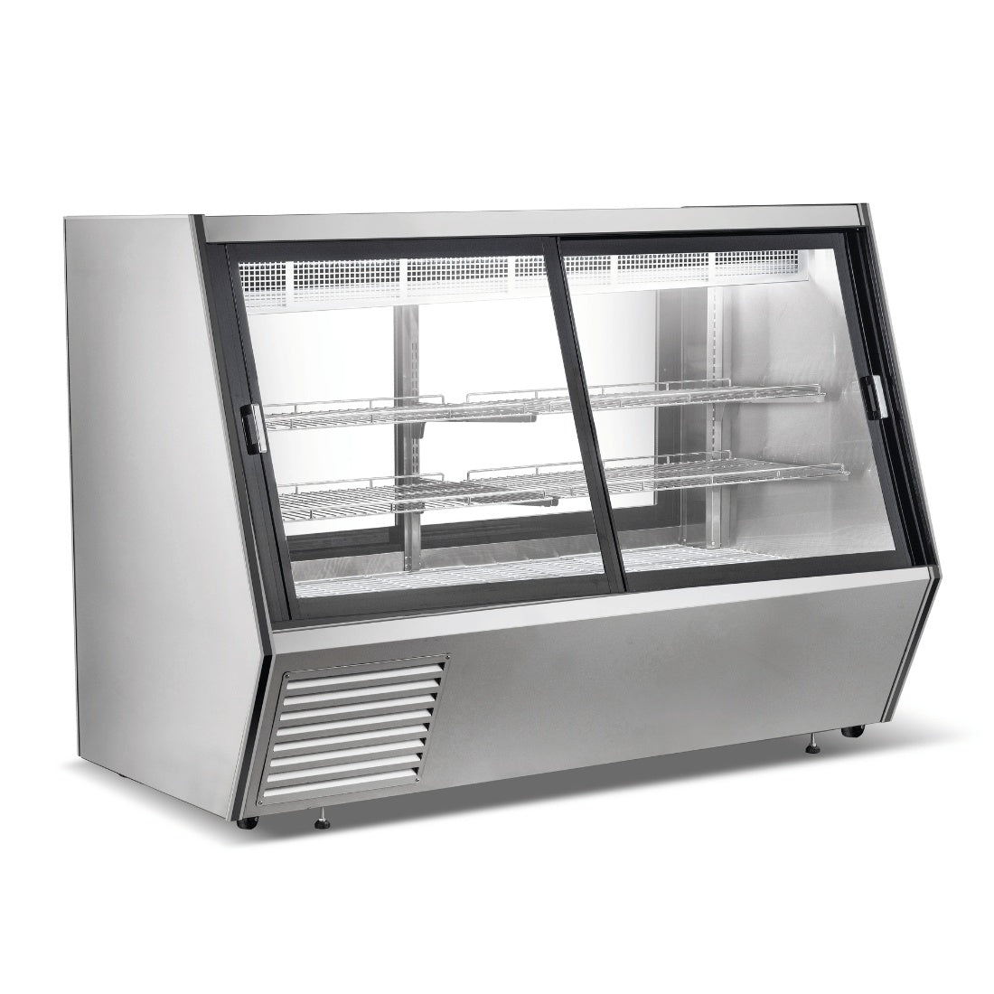 Bonvue Dual-Access Refrigerated Deli, Meat and Seafood Display Case - AMS-21DD Bonvue