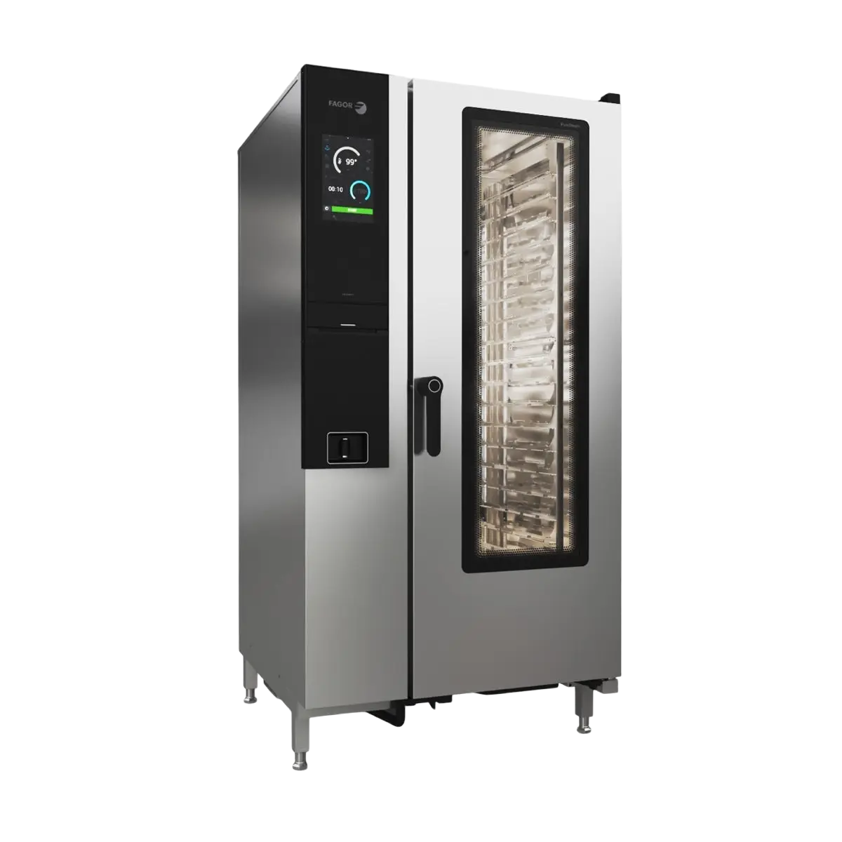 F.E.D. Fagor Ikore 20 Tray Advanced Boiler Gas Combi Oven - APW-201GRLWS Mattys