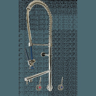 Dishwashing Acqualine Wall Mount Pre Rinse unit (Concealed Breech) - AQW1500CB Mattys