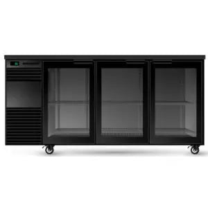 SKOPE -BB.3.SSW Three Solid Swing Door BackBar N Remote Mattys