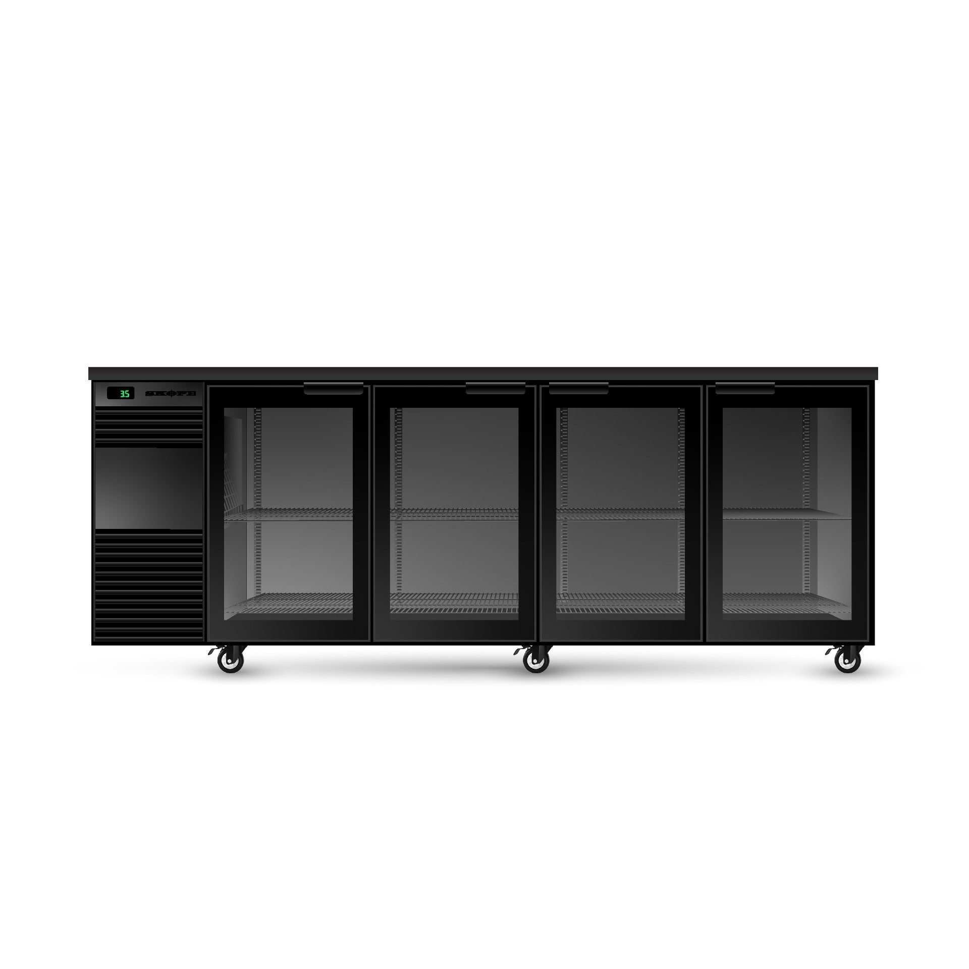 Skope BackBar N 4 Solid Swing Door Fridge BB.4.SSW Mattys