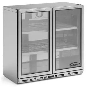 Bottle Cooler - Two Door Stainless Steel Bottle CoolerBC2SS - BC2SS Mattys