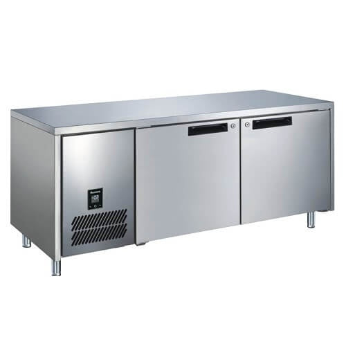 Glacian BFS61420 Slimline 660 Deep Freezer 2 Door – Stainless Steel Mattys