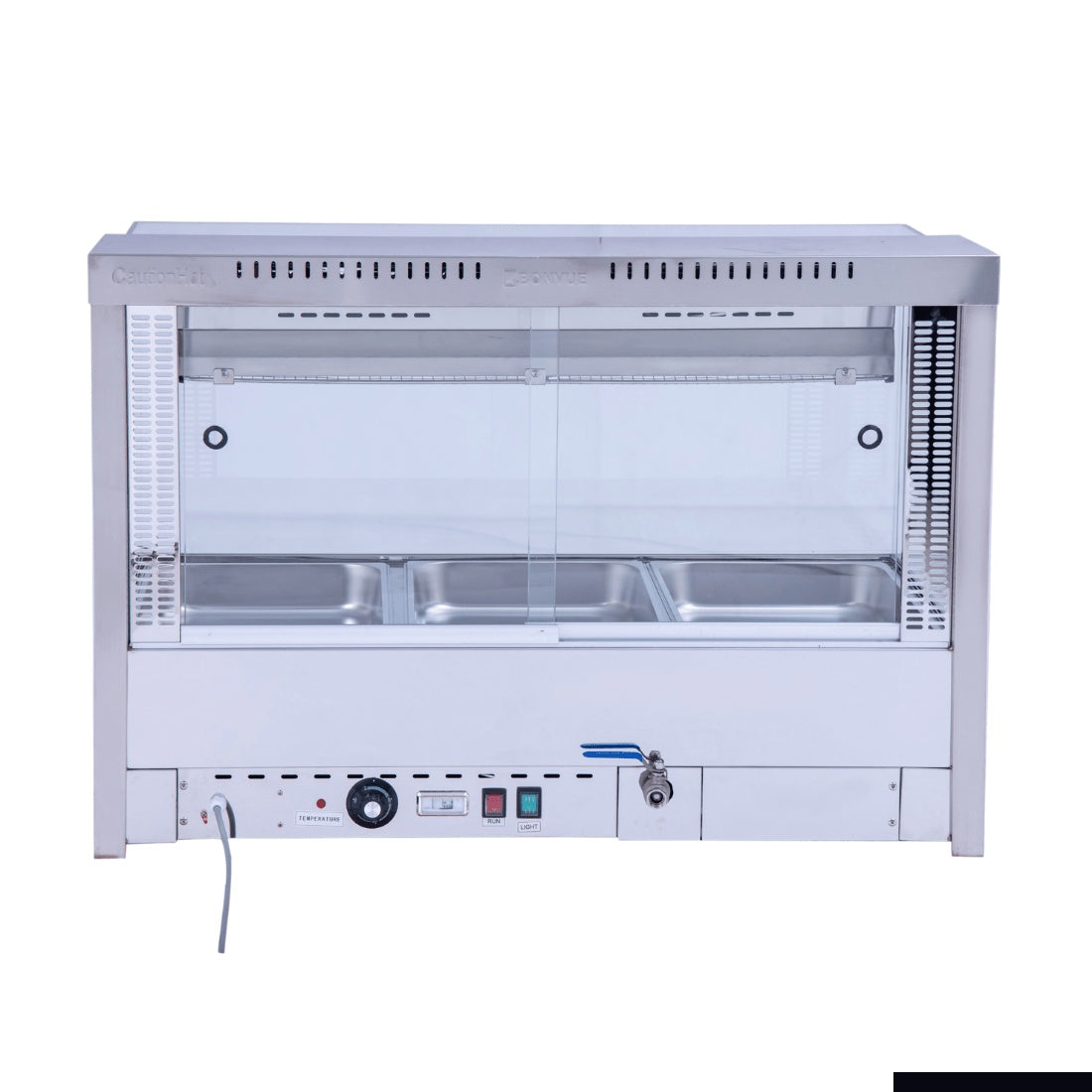 F.E.D Bonvue -BM11TC -Angled Countertop Wet And Dry Bain Marie Mattys