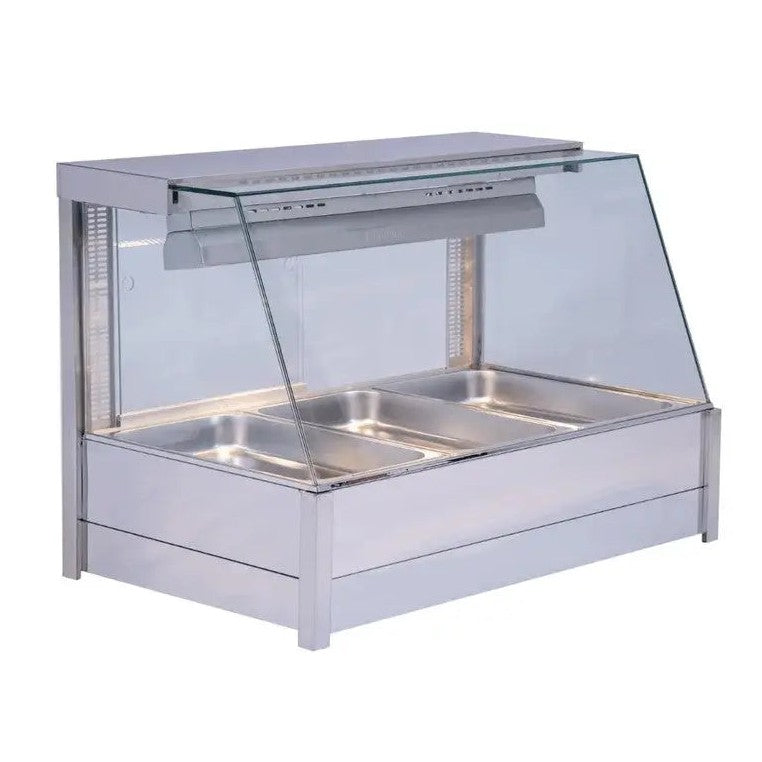 F.E.D Bonvue -BM11TC -Angled Countertop Wet And Dry Bain Marie Mattys