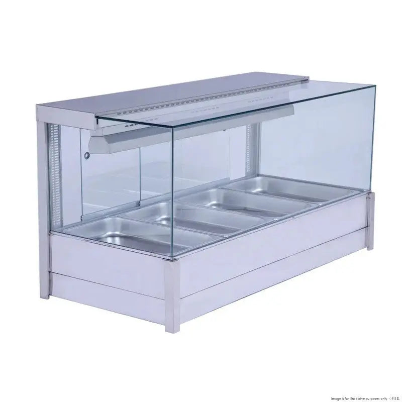 Bain Marie F.E.D Bonvue -BM14SC - Square Countertop Wet And Dry Bain Marie - BM14SC Mattys