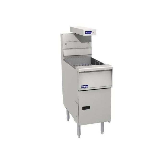 Pitco BNBSG14S/PFW1 Bread and Batter Cabinet Dump Station with Heat Lamp Mattys