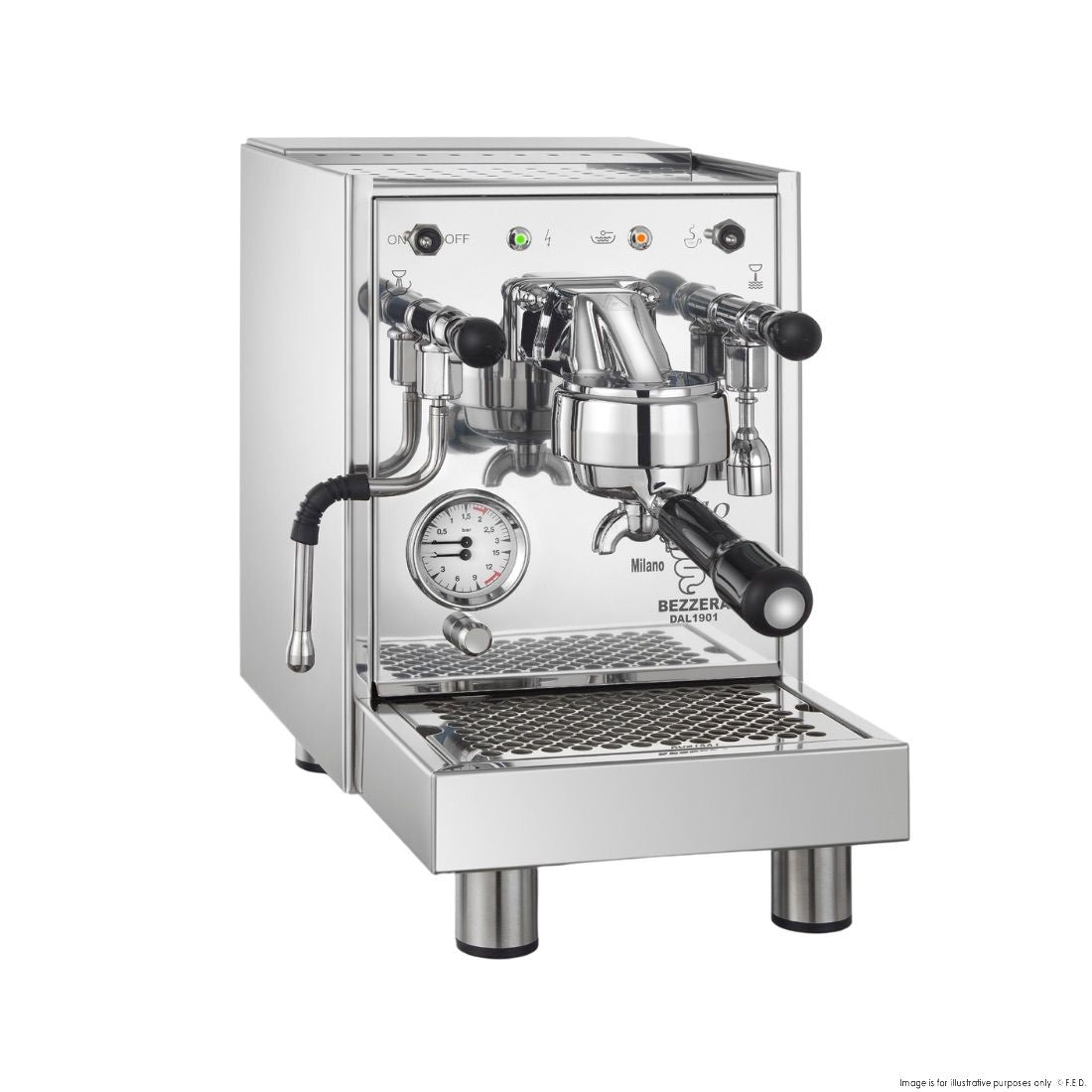 Benchtop F.E.D Bezzera - Semi Professional Espresso Coffee Machine - BZ10 Mattys