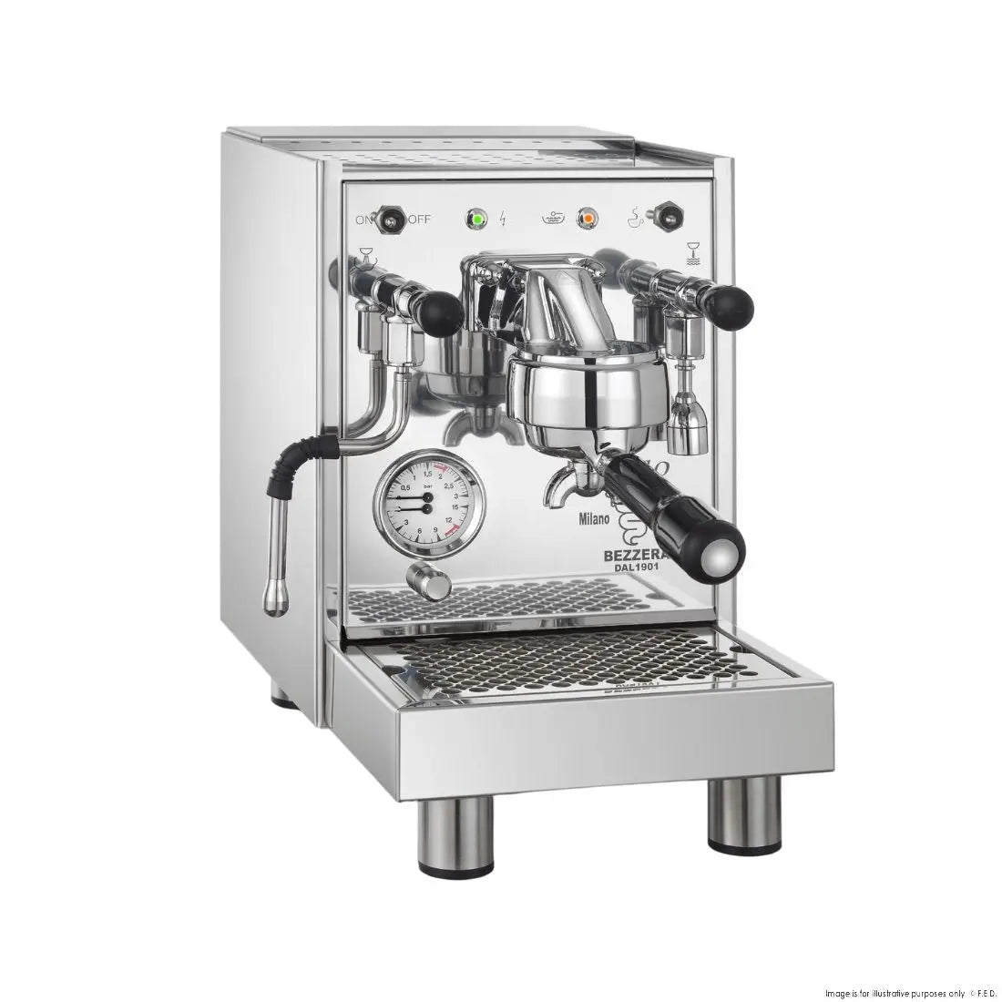 Benchtop F.E.D Bezzera - Semi Professional Espresso Coffee Machine - BZ10 Mattys