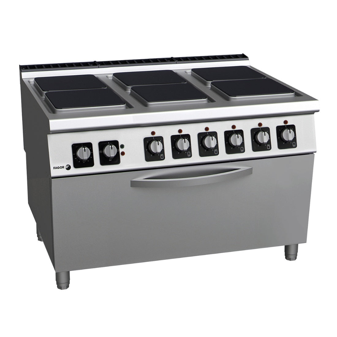 Fagor Kore 900 Series Electric 6 Burner with oven C-E961OP Fagor