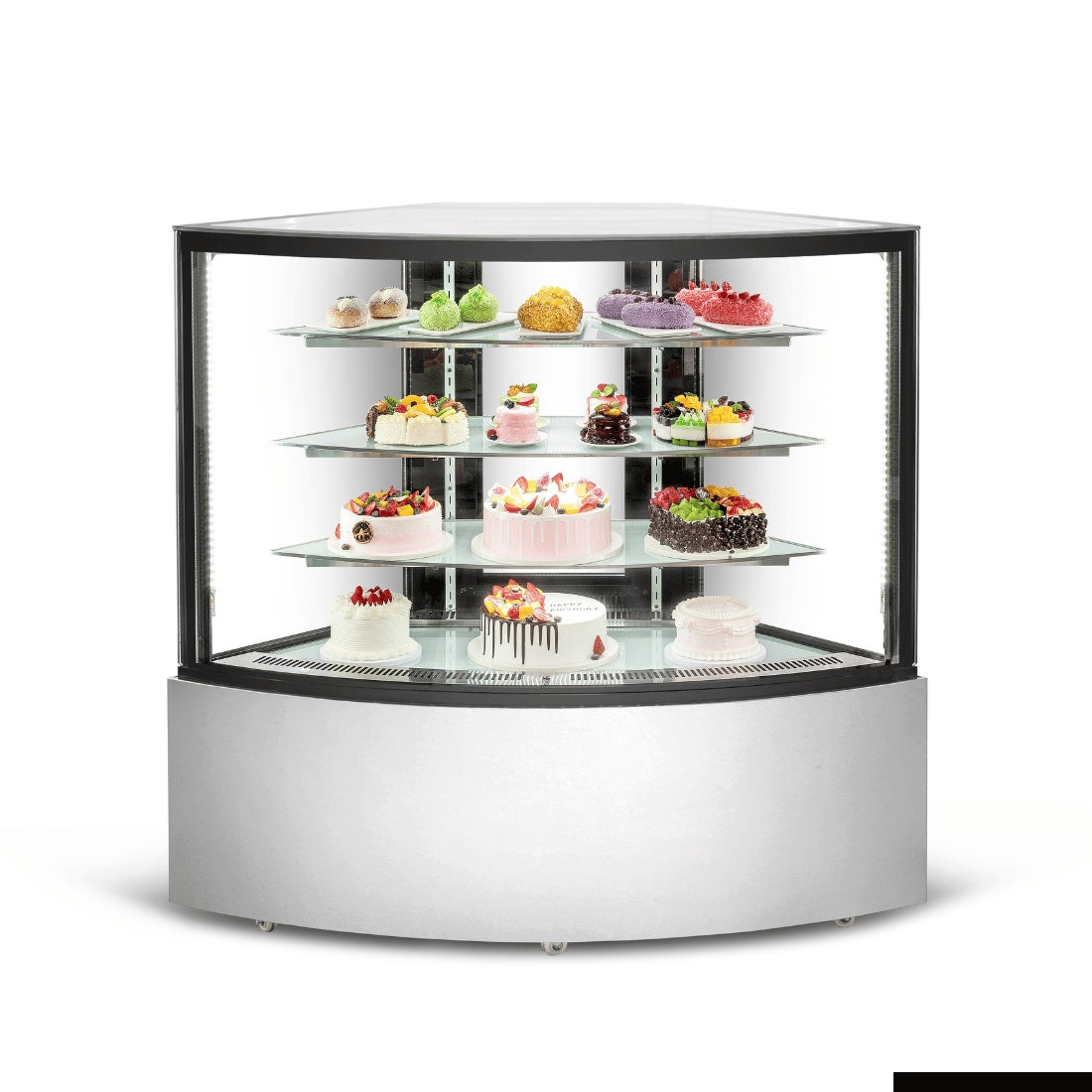 Deli Displays F.E.D Bonvue- C1484-3S- Complex Chilled Corner Display - C1484-3S Mattys