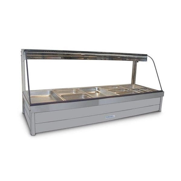 Roband C26RD Hot Food Bar, Double Row, With Rear Roller Doors And Pans Mattys