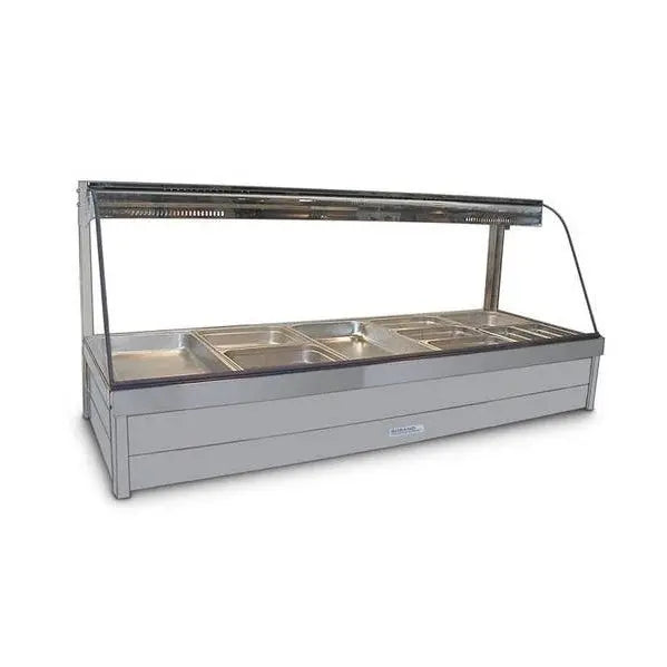 Roband C26 Hot foodbar, double row, with pans Mattys