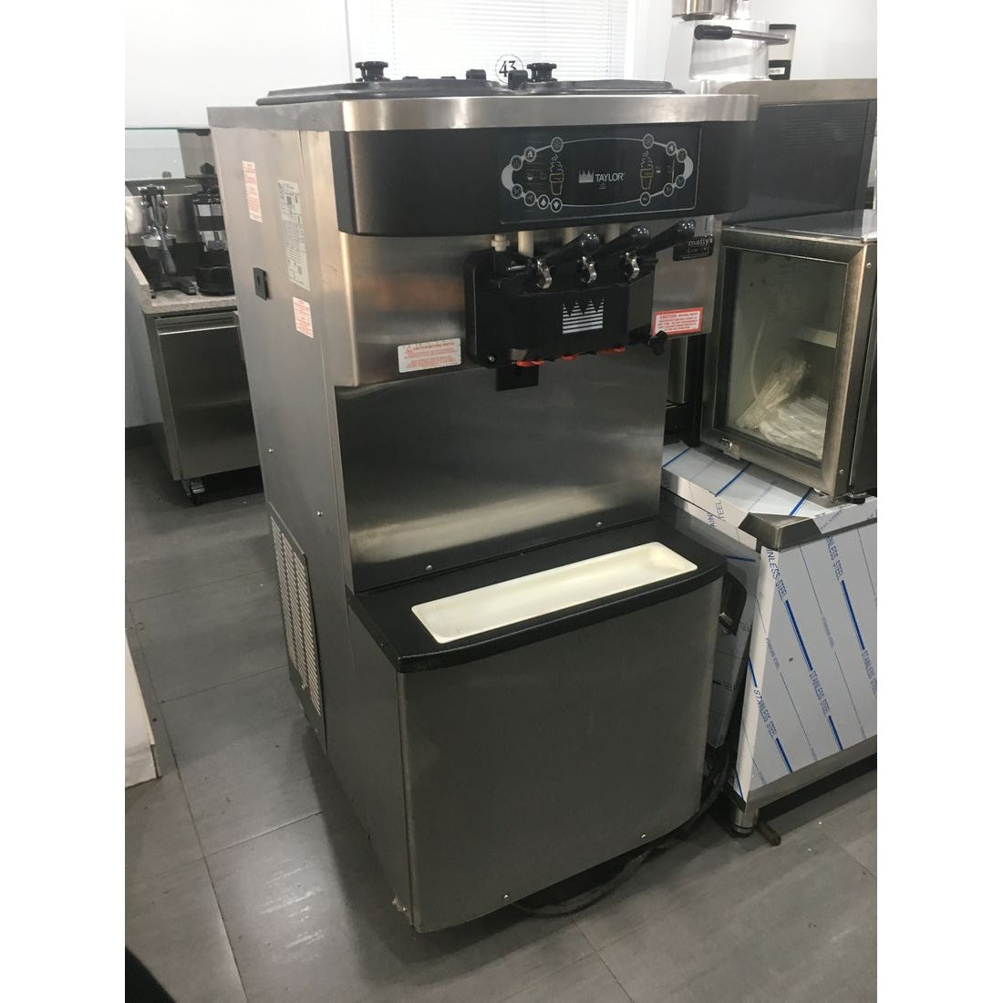 Gelato Display SOLD TAYLOR C712-27 Ice Cream Machine - 2 Flavours Mattys